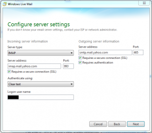 1383livemail2011yahoosettingsimap