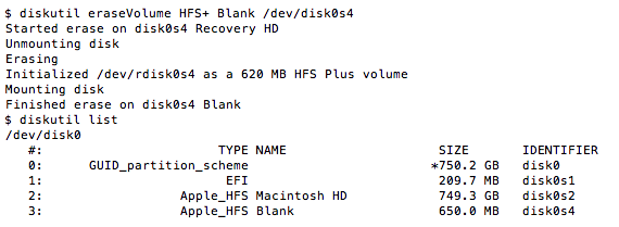 1466sharedpartition2diskutilaftererase