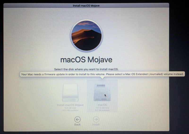 revert to previous imac operating system